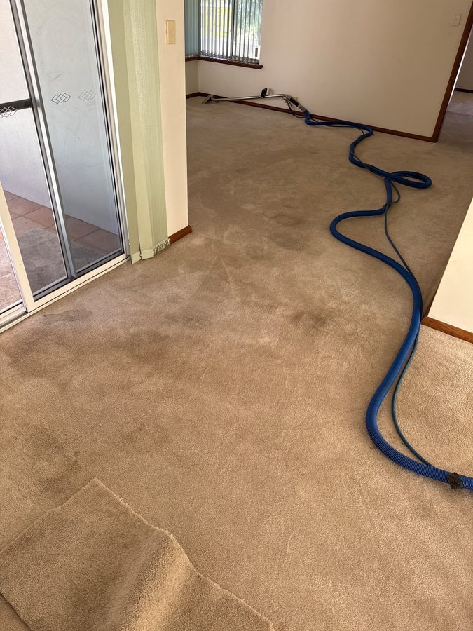 Room 2 in Butler before cleaning