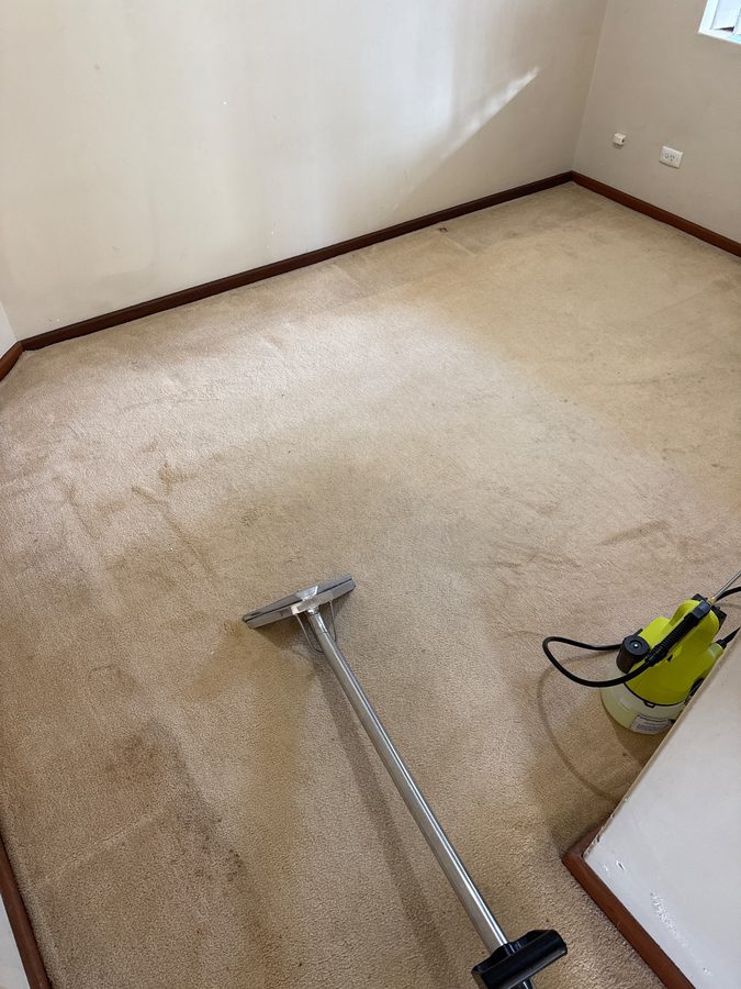 Room 3 in Clarkson before cleaning